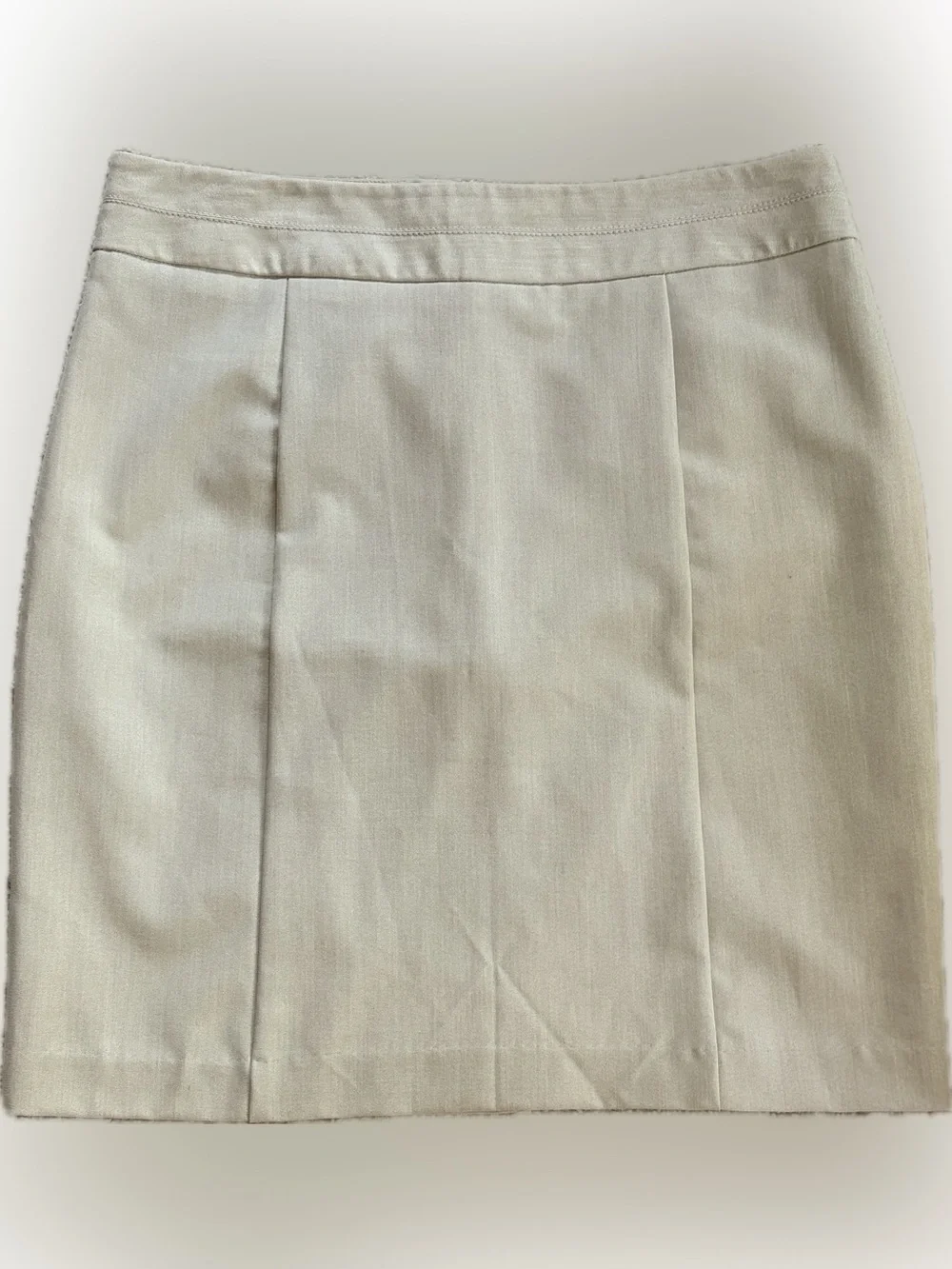 George Classic Cream Pencil Skirt - Women
